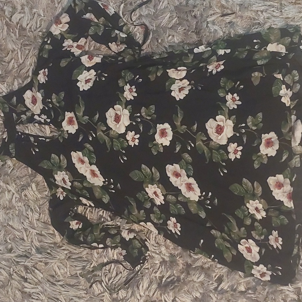 A floral dress